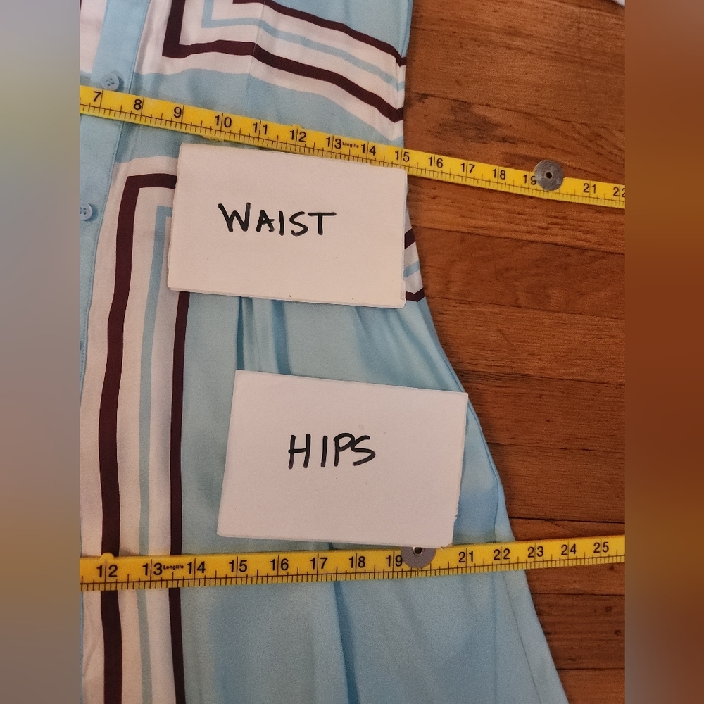 SIMKHAI Silk Short Sleeve Button Front Maxi Dress - Picture 6 of 9